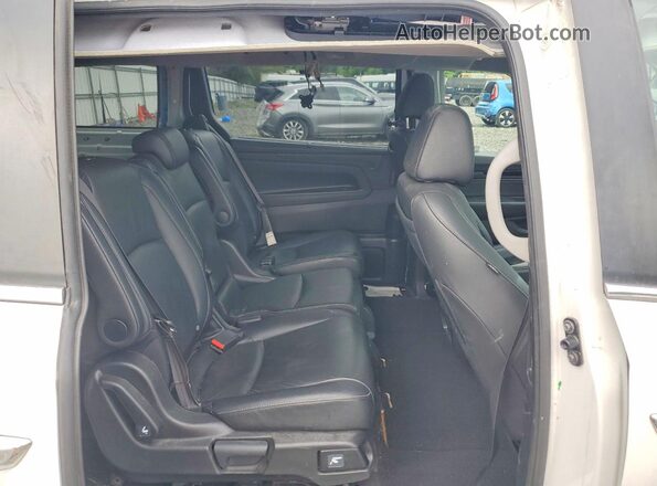 5FNRL6H83NB026077 2022 HONDA ODYSSEY White Vista interior trasera