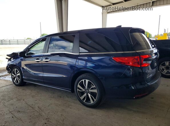 5FNRL6H83NB044644 2022 HONDA ODYSSEY Blue უკანა მარცხენა