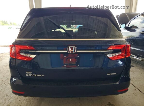 5FNRL6H83NB044644 2022 HONDA ODYSSEY Blue უკანა ხედი