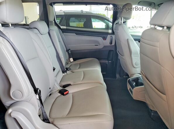 5FNRL6H83NB044644 2022 HONDA ODYSSEY Blue უკანა სალონის ხედი