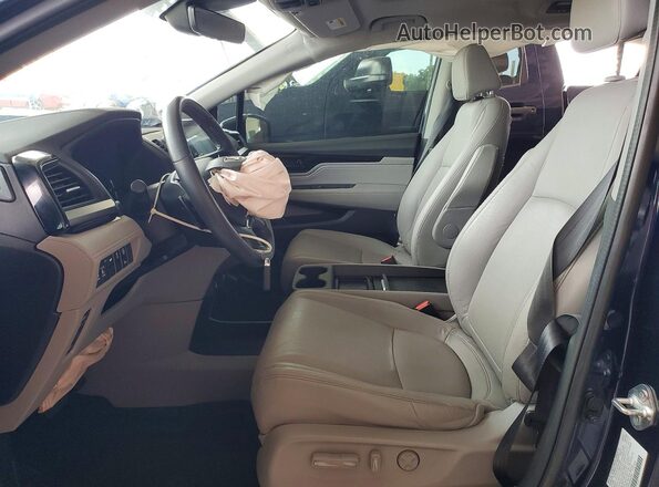 5FNRL6H83NB044644 2022 HONDA ODYSSEY Blue წინა სალონის ხედი