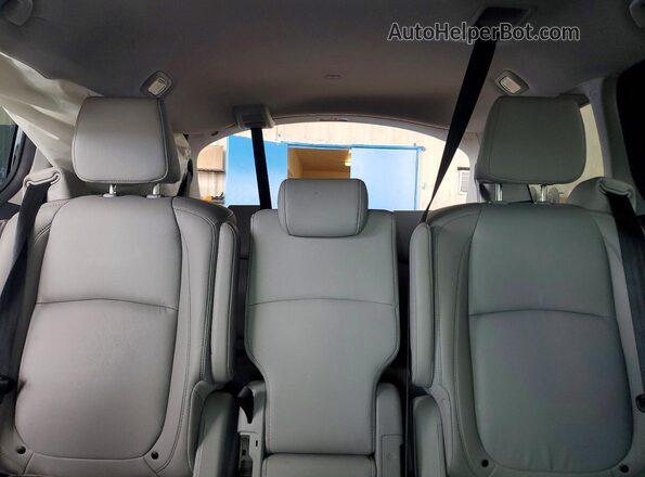 5FNRL6H83NB044644 2022 HONDA ODYSSEY Blue უკანა სავარძლების ხედი