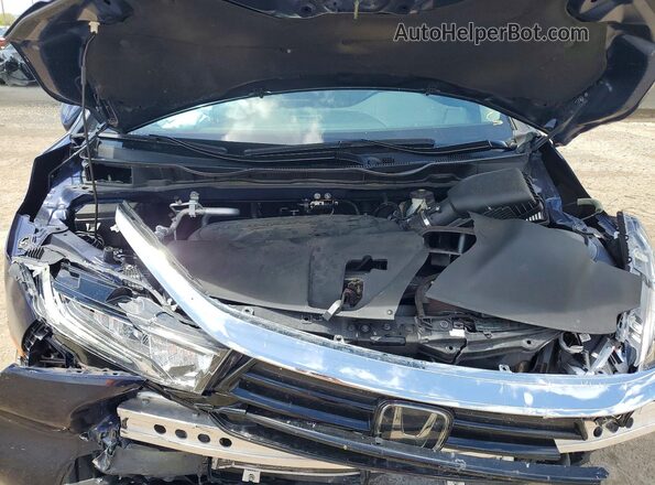 5FNRL6H83NB044644 2022 HONDA ODYSSEY Blue ძრავის განყოფილების ხედი