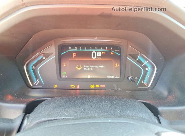 5FNRL6H83PB077517 2023 HONDA ODYSSEY Silver Вид щитка приладів