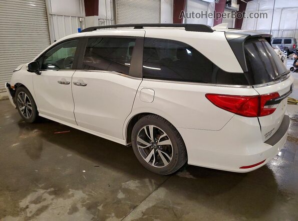 5FNRL6H84MB038091 2021 HONDA ODYSSEY White Trasero izquierdo