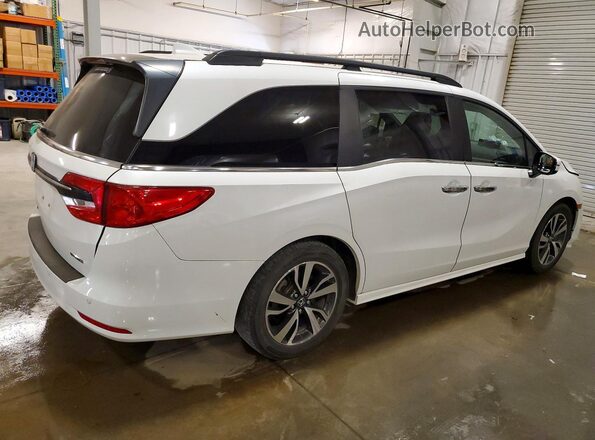 5FNRL6H84MB038091 2021 HONDA ODYSSEY White Trasero derecho