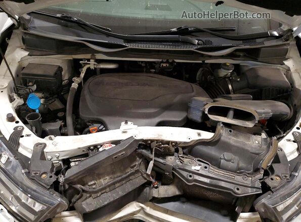 5FNRL6H84MB038091 2021 HONDA ODYSSEY White Vista del compartimento del motor