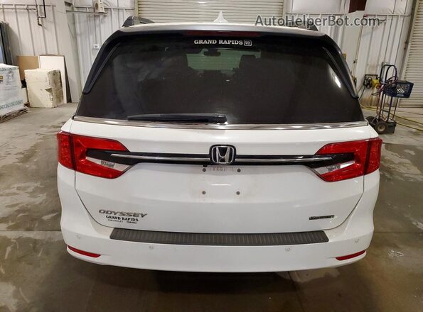 5FNRL6H84MB038091 2021 HONDA ODYSSEY White Vista trasera