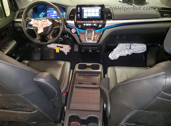 5FNRL6H84MB038091 2021 HONDA ODYSSEY White Vista del salpicadero