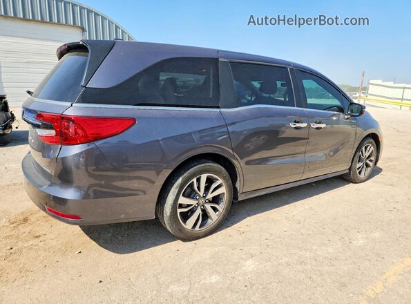 5FNRL6H84NB023608 2022 HONDA ODYSSEY Gray Задня права чверть