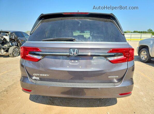 5FNRL6H84NB023608 2022 HONDA ODYSSEY Gray Вид ззаду