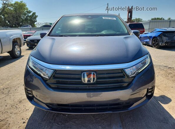 5FNRL6H84NB023608 2022 HONDA ODYSSEY Gray Вид спереду