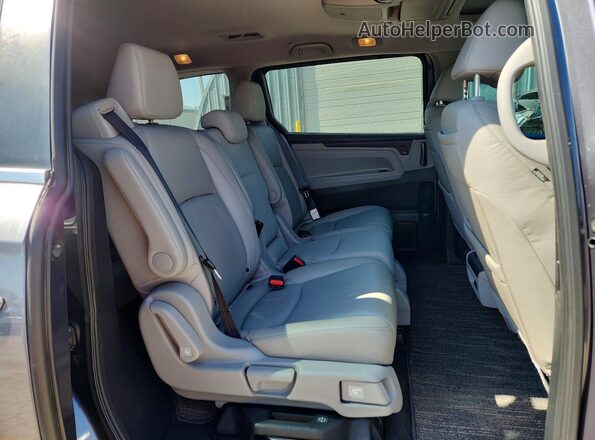 5FNRL6H84NB023608 2022 HONDA ODYSSEY Gray Вид задньої частини салону