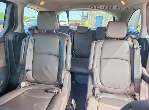 5FNRL6H84NB054129 2022 HONDA ODYSSEY Gray უკანა სავარძლების ხედი