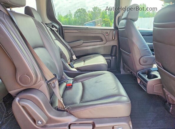5FNRL6H84NB054129 2022 HONDA ODYSSEY Gray უკანა სალონის ხედი