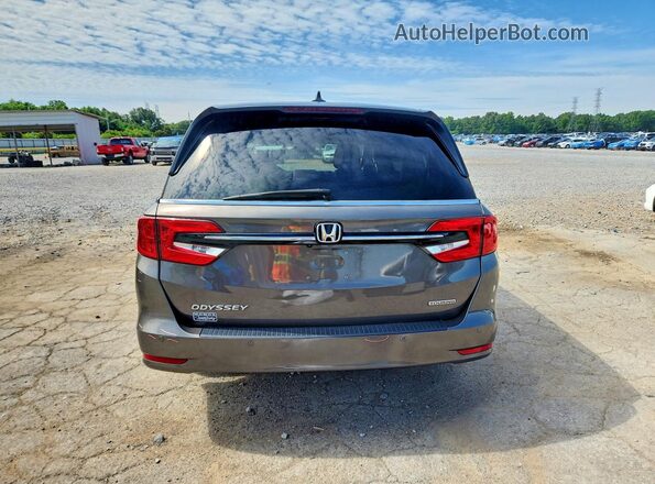 5FNRL6H84NB054129 2022 HONDA ODYSSEY Gray უკანა ხედი