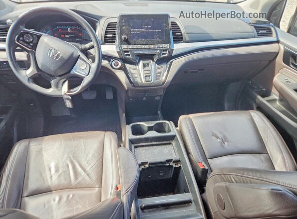 5FNRL6H84NB054129 2022 HONDA ODYSSEY Gray წინა პანელის ხედი