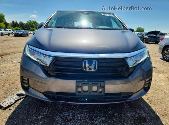 5FNRL6H84PB058832 2023 HONDA ODYSSEY Gray წინა ხედი