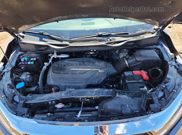 5FNRL6H84PB058832 2023 HONDA ODYSSEY Gray უკანა სალონის ხედი