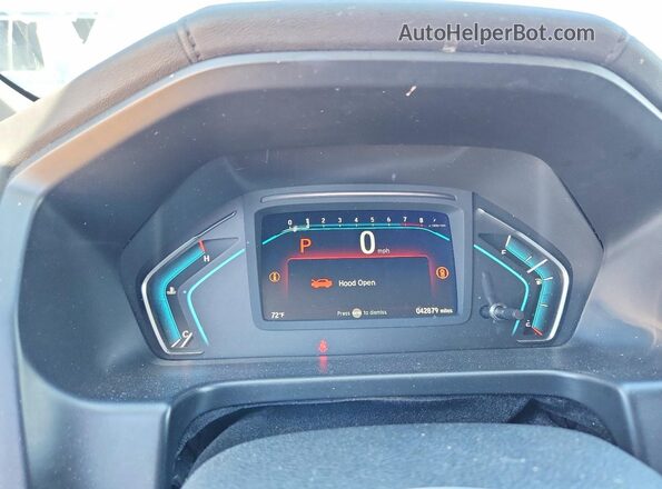 5FNRL6H84PB058832 2023 HONDA ODYSSEY Gray ხელსაწყოთა პანელის ხედი