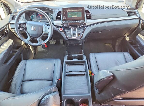 5FNRL6H84PB058832 2023 HONDA ODYSSEY Gray წინა პანელის ხედი