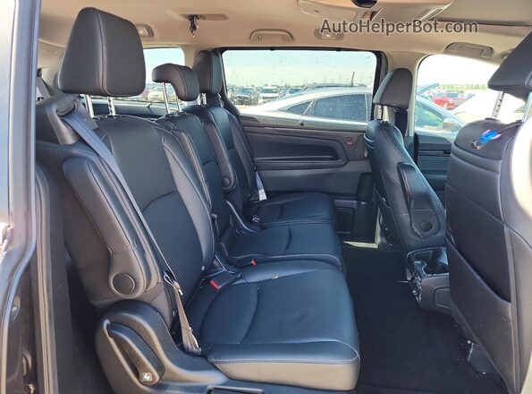 5FNRL6H84PB058832 2023 HONDA ODYSSEY Gray უკანა სავარძლების ხედი