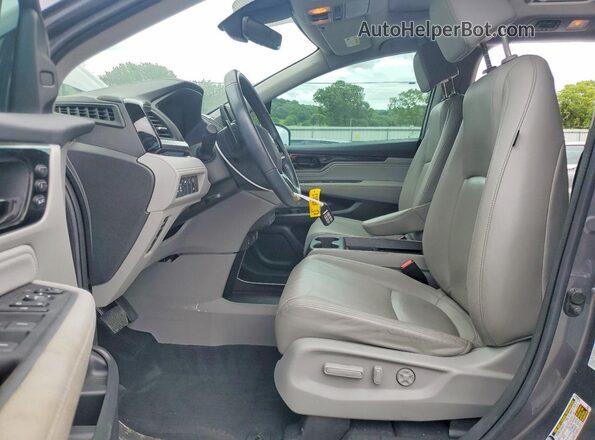 5FNRL6H84PB060192 2023 HONDA ODYSSEY Gray Սալոնի դիմացի տեսք