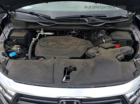 5FNRL6H84PB060192 2023 HONDA ODYSSEY Gray Սալոնի հետևի տեսք