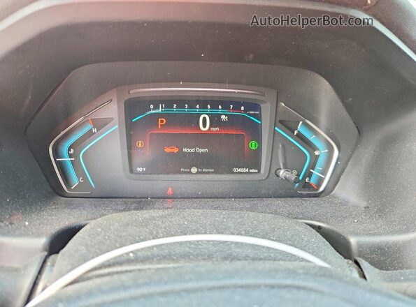 5FNRL6H84RB022366 2024 HONDA ODYSSEY Red ხელსაწყოთა პანელის ხედი
