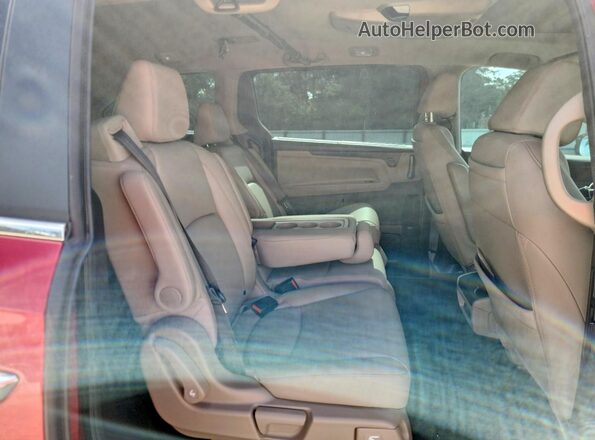 5FNRL6H84RB022366 2024 HONDA ODYSSEY Red უკანა სალონის ხედი