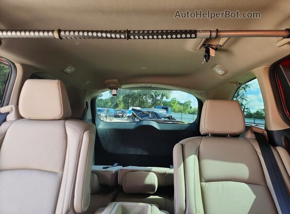 5FNRL6H84RB022366 2024 HONDA ODYSSEY Red უკანა სავარძლების ხედი