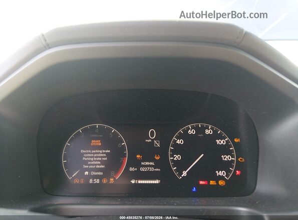 5FNRL6H84SB050982 2025 HONDA ODYSSEY Gray Вид задніх сидінь