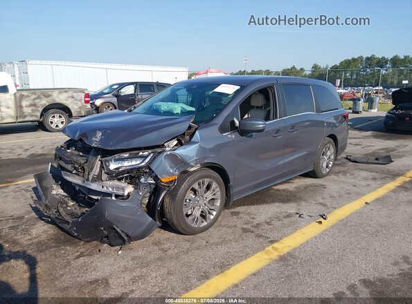 5FNRL6H84SB050982 2025 HONDA ODYSSEY Gray Передня ліва чверть