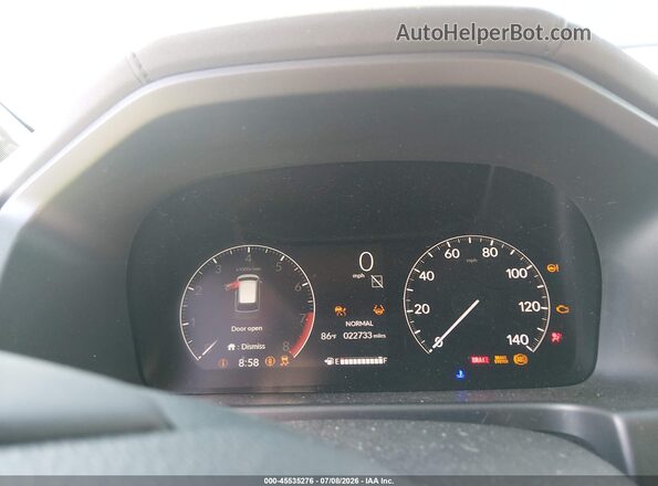 5FNRL6H84SB050982 2025 HONDA ODYSSEY Gray Панорамний вид салону 360°