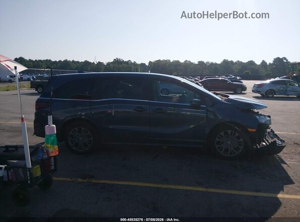 5FNRL6H84SB050982 2025 HONDA ODYSSEY Gray Вид щитка приладів
