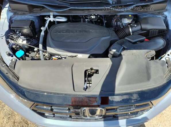 5FNRL6H84SB070178 2025 HONDA ODYSSEY Blue Շարժիչի բաժամունքի տեսք