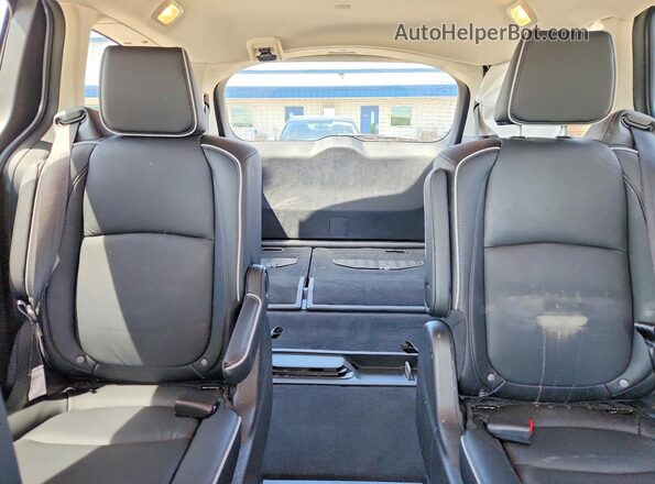 5FNRL6H84SB070178 2025 HONDA ODYSSEY Blue Հետևի նստատեղերի տեսք