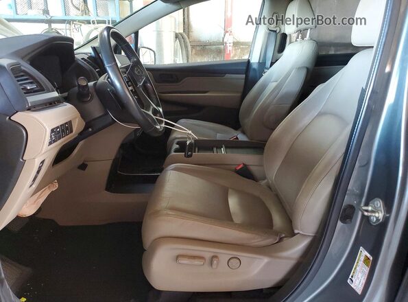 5FNRL6H85JB004849 2018 HONDA ODYSSEY Teal Սալոնի դիմացի տեսք