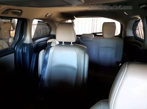 5FNRL6H85JB004849 2018 HONDA ODYSSEY Teal Հետևի նստատեղերի տեսք