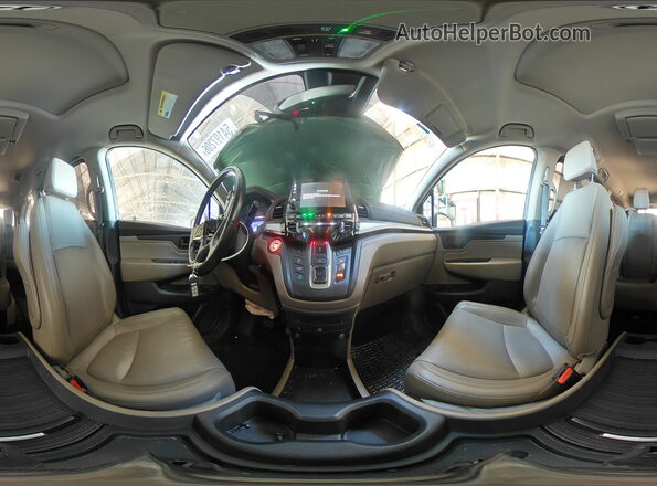 5FNRL6H85JB004849 2018 HONDA ODYSSEY Teal Սալոնի 360 աստիճան տեսք