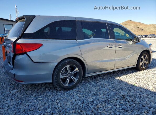 5FNRL6H85JB049659 2018 HONDA ODYSSEY Silver უკანა მარჯვენა