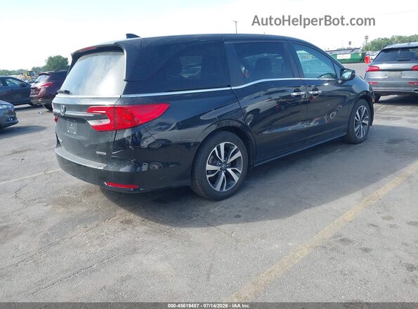 5FNRL6H85MB001213 2021 HONDA ODYSSEY Black Trasero derecho