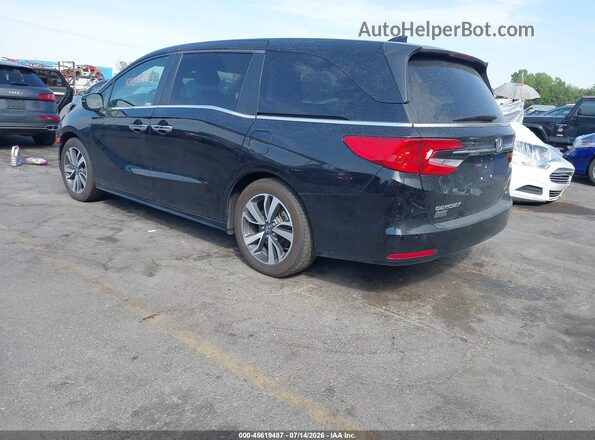 5FNRL6H85MB001213 2021 HONDA ODYSSEY Black Trasero izquierdo