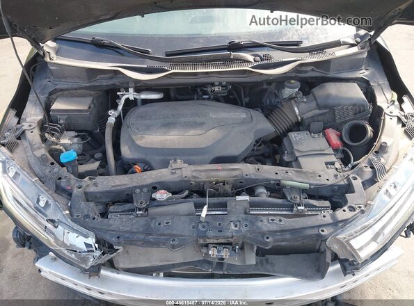5FNRL6H85MB001213 2021 HONDA ODYSSEY Black Vista trasera