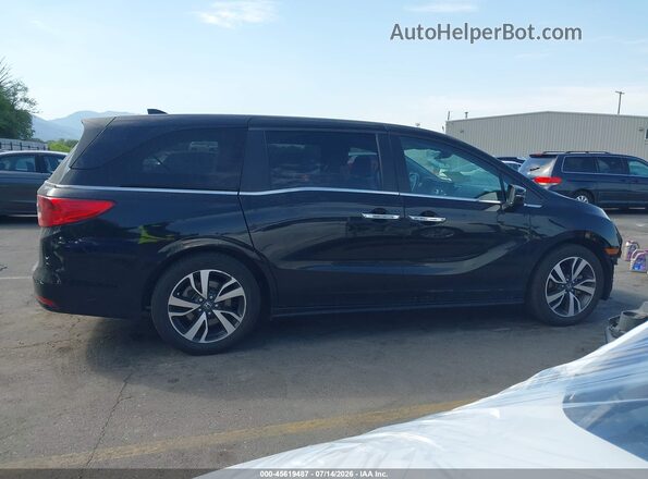 5FNRL6H85MB001213 2021 HONDA ODYSSEY Black Vista interior de 360 grados
