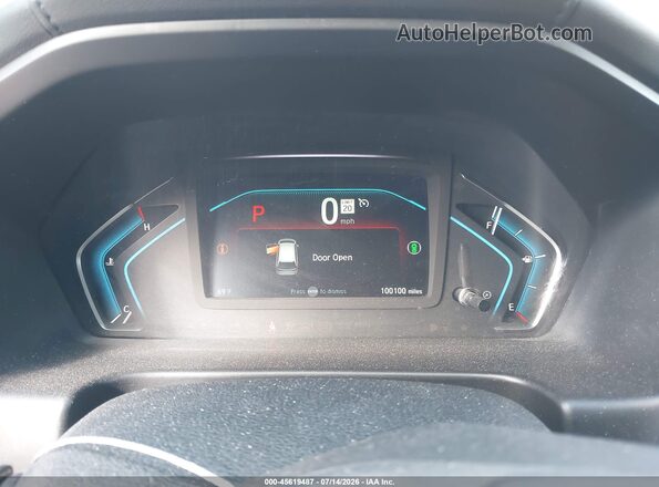 5FNRL6H85MB001213 2021 HONDA ODYSSEY Black Vista de los asientos traseros