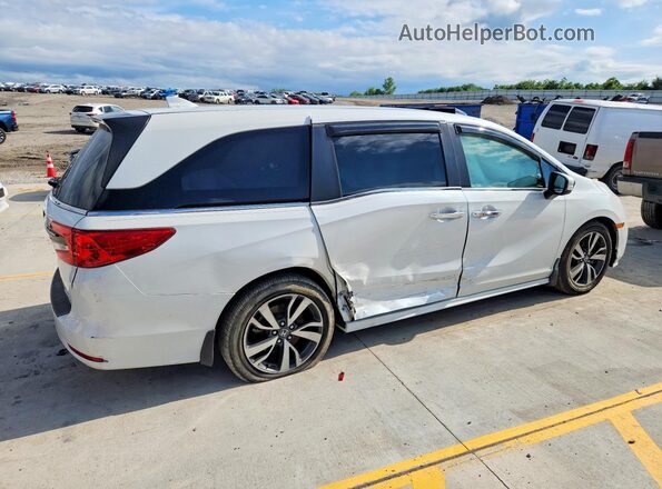 5FNRL6H85MB002474 2021 HONDA ODYSSEY Белый Задняя правая четверть