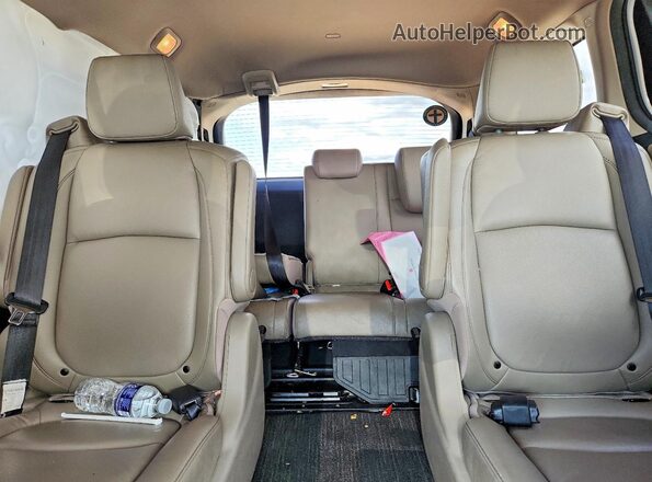 5FNRL6H85MB002474 2021 HONDA ODYSSEY Белый Вид задних сидений
