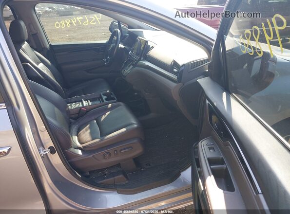 5FNRL6H85MB033028 2021 HONDA ODYSSEY Silver Вид салону спереду