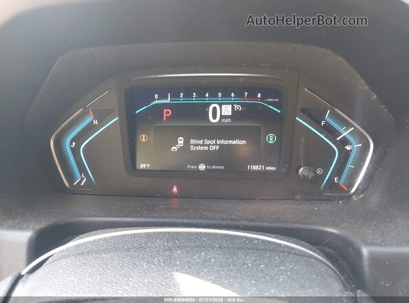 5FNRL6H85MB033028 2021 HONDA ODYSSEY Silver Вид задніх сидінь